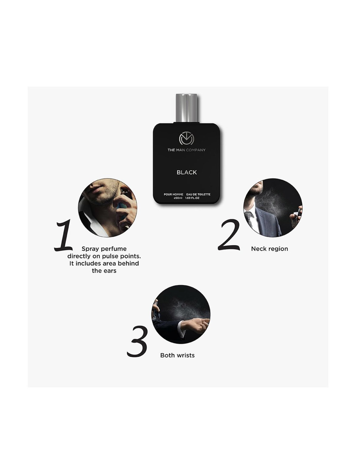 The Man Company Black Eau Detoilette for Men - 50 ml