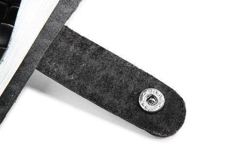 Leather Credit Card Organizer Wallet, Id Case Wallet, Black