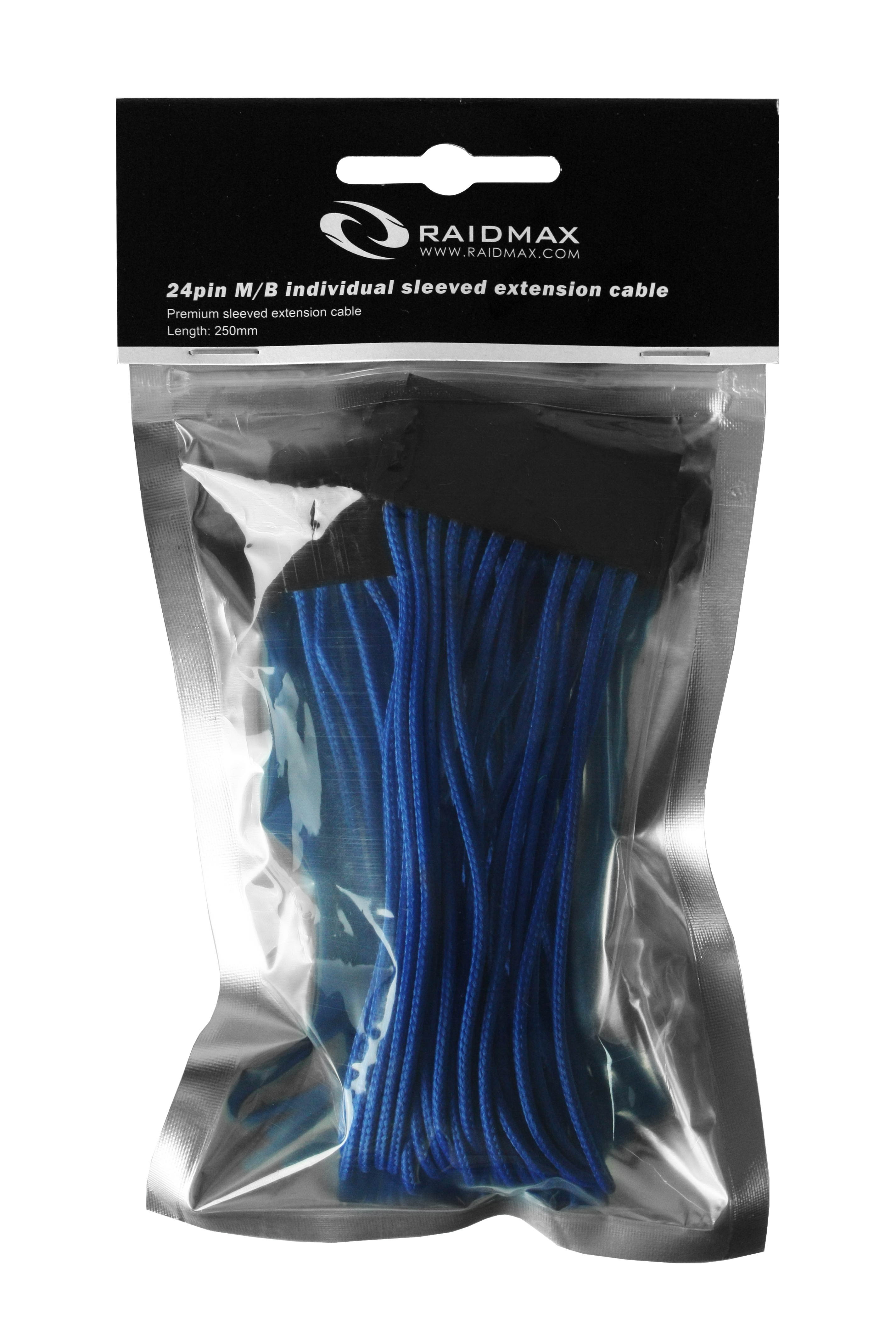 RAIDMAX ATX 24Pin to 20+4Pin PSU Power Supply Extension Cable-Black