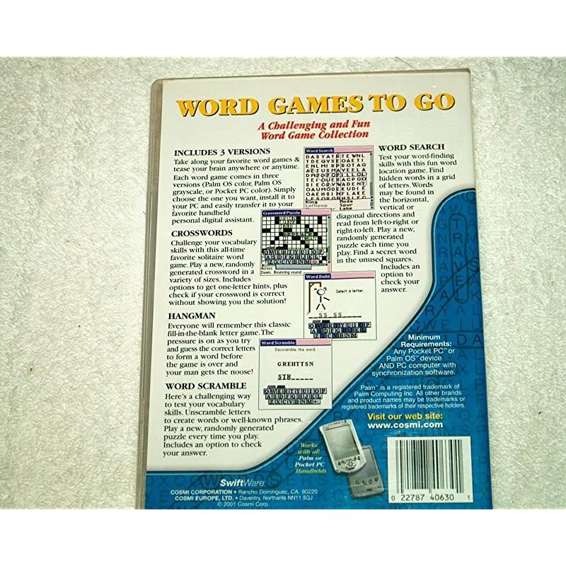 WORD GAMES TO GO DVD