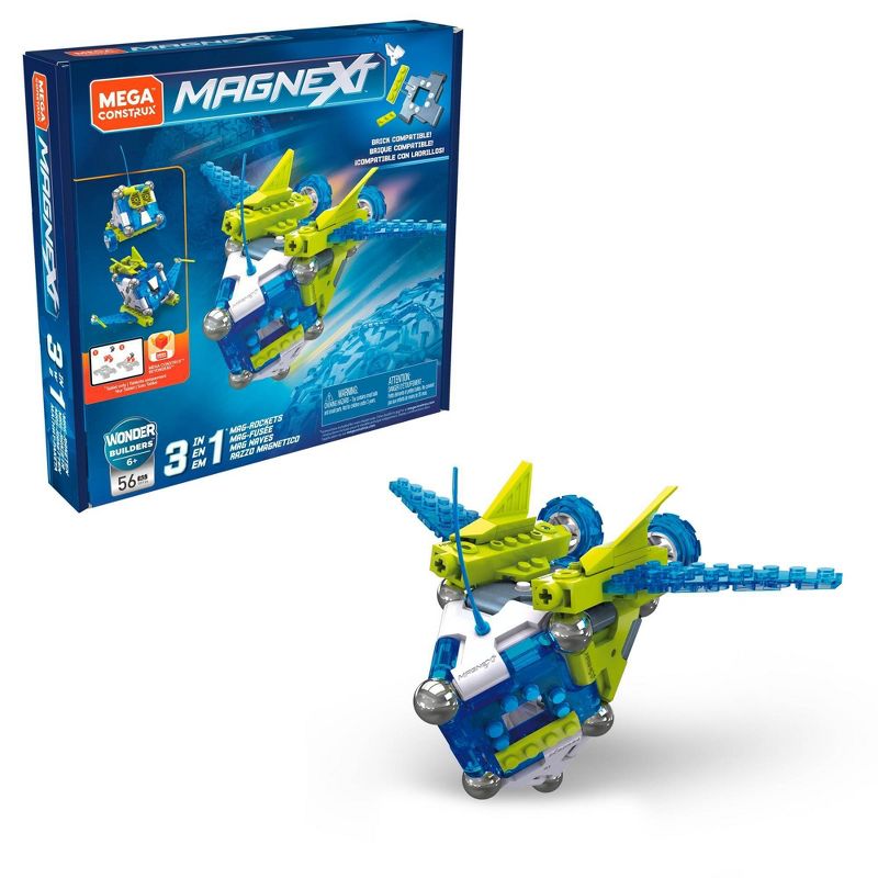 Mega Construx Magnext 3-in-1 Mag-Racers Construction Set