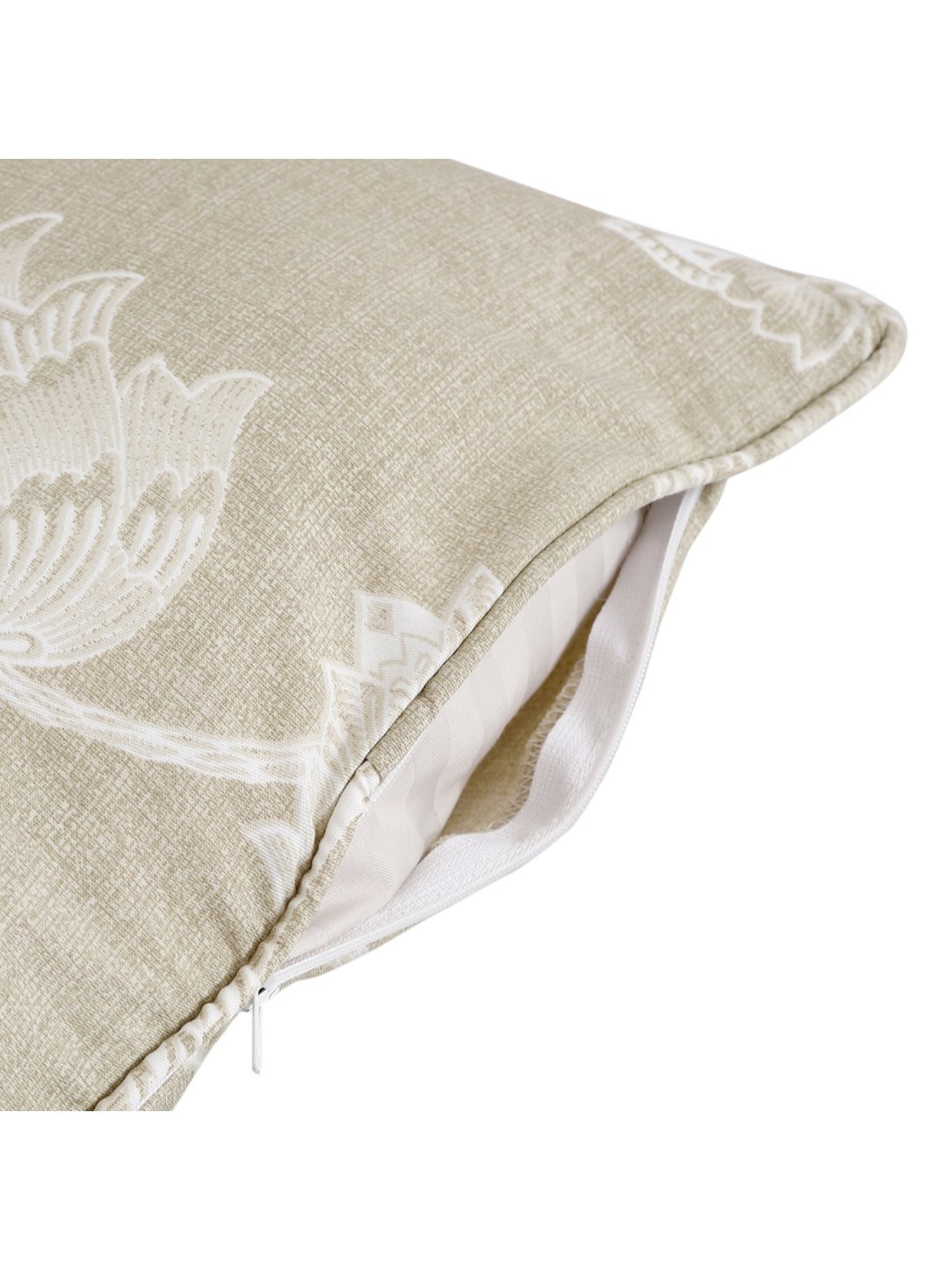 Maspar Blue Cotton 200 TC Reversible Duvet Cover Set