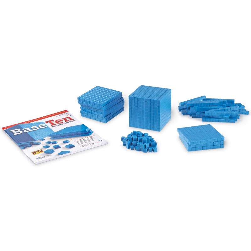 Learning Resources Plastic Base Ten Starter Set, Ages 6+