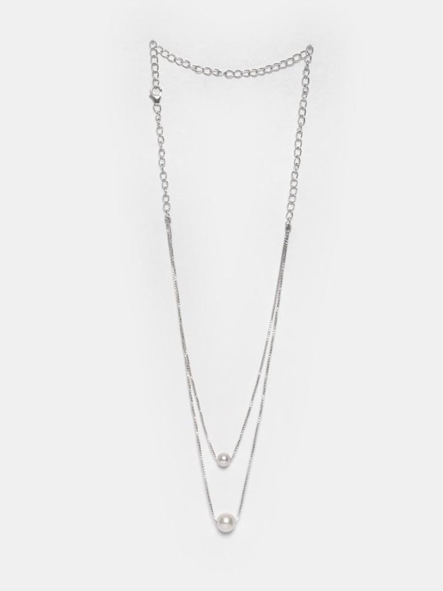 Ornate Jewels 92.5 Sterling Silver Red Ruby Necklace for Women