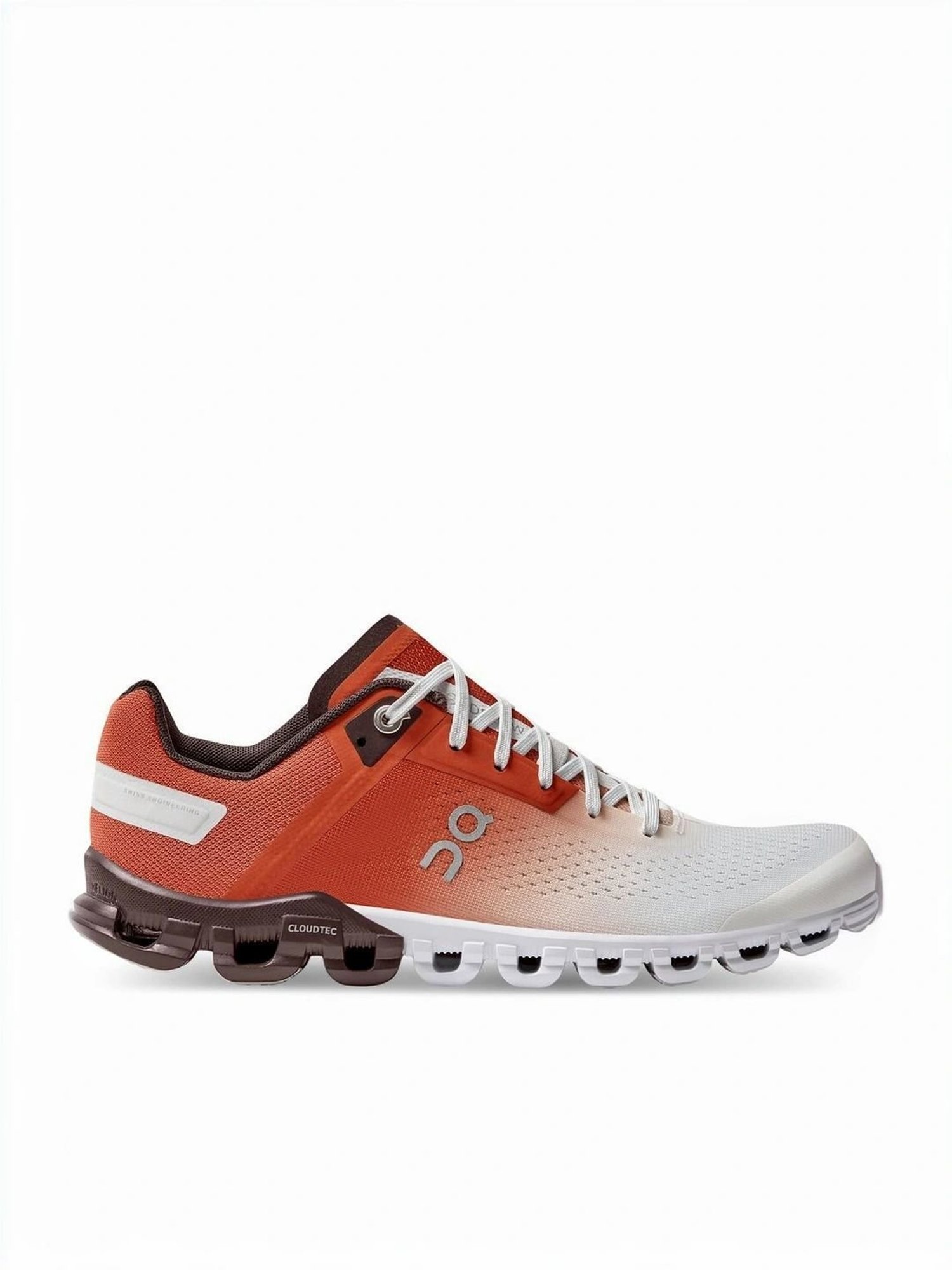 On Women's Cloudflow 3 Rust & White Running Shoes