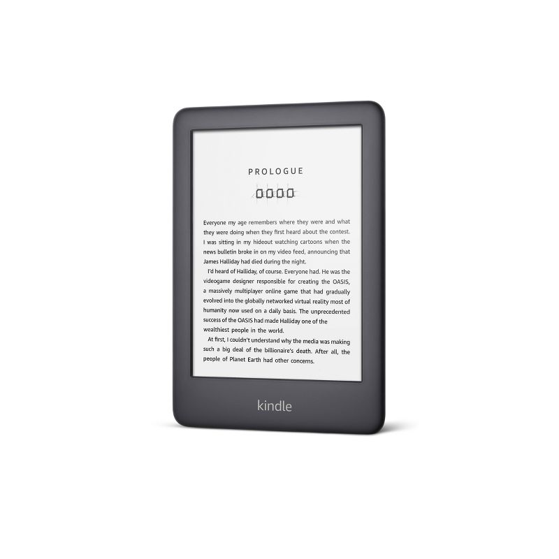 Amazon Kindle 8GB - Now with a Built-in Front Light – Black