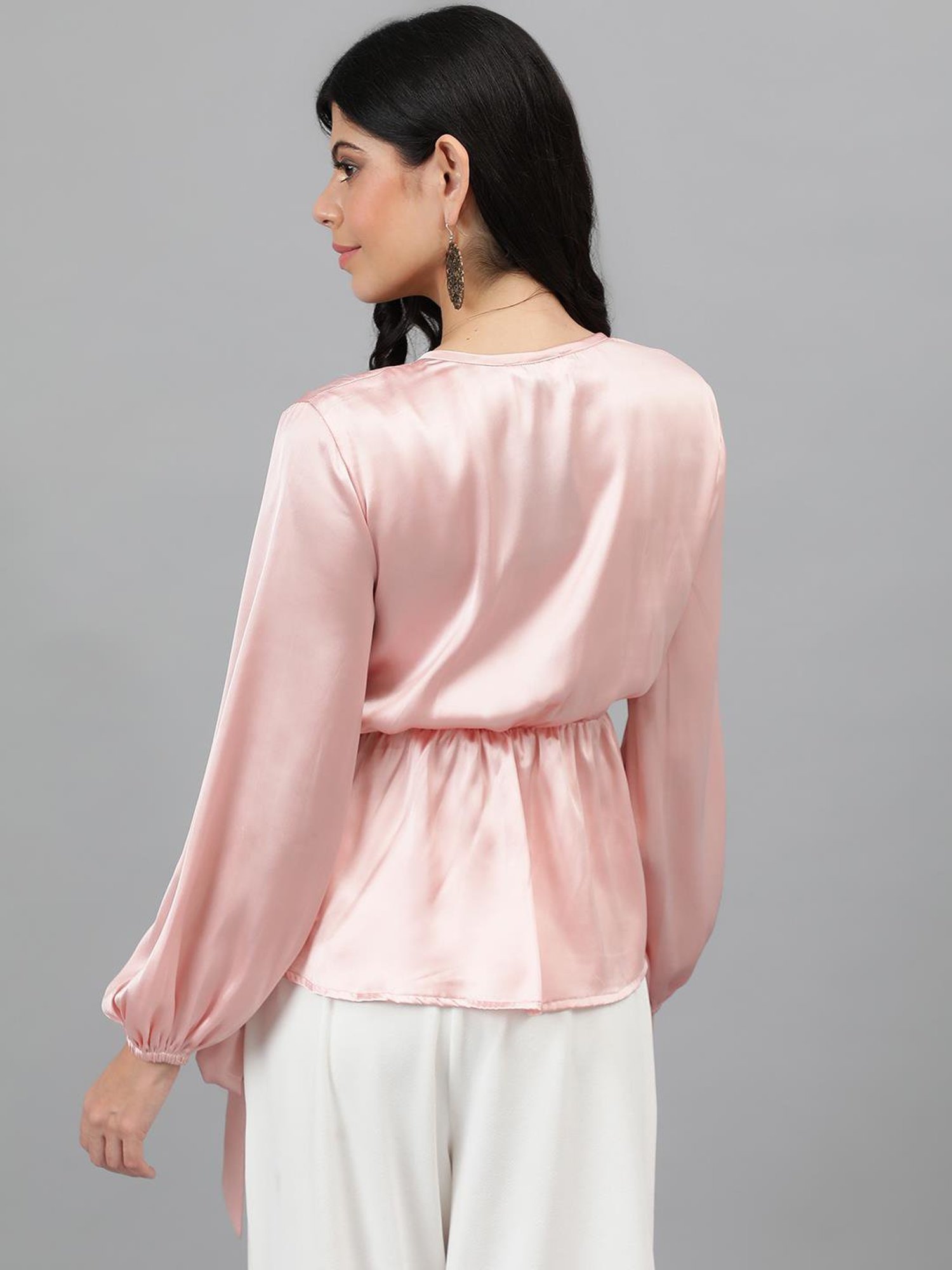 Kotty Light Pink Regular Fit Top