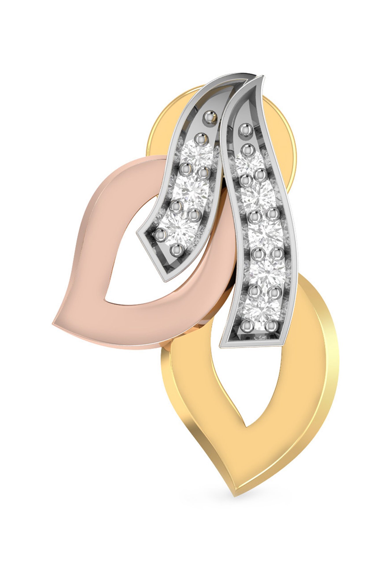 CKC Opulent Multi-Tiered Gold Jhumka Eardrops