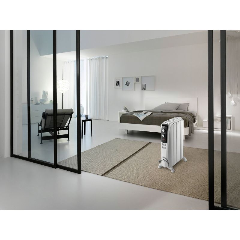 Delonghi 25" 1500w High Performance Vented Radiant Electric Floor Indoor Heater