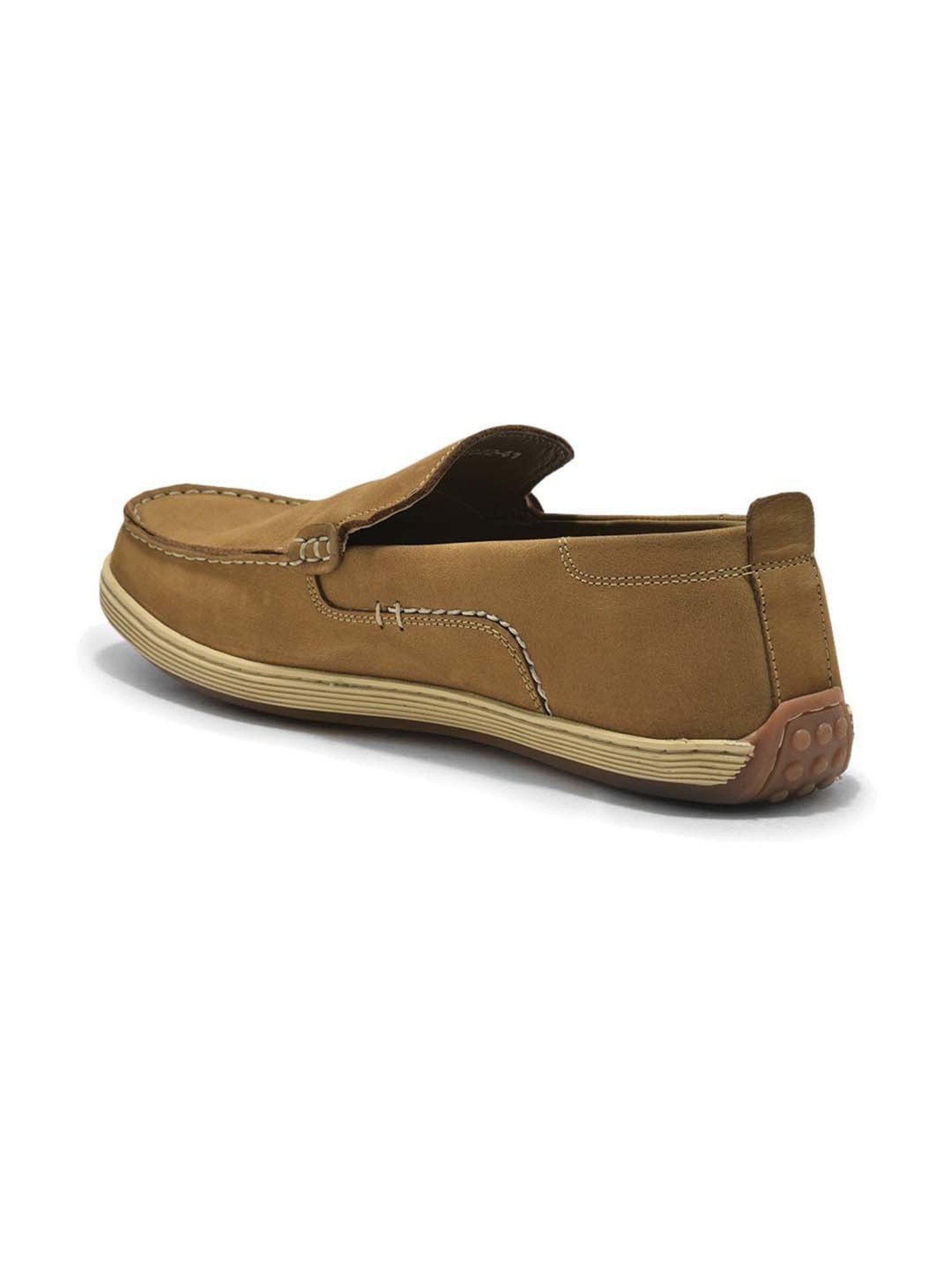 Woodland Men's Camel Casual Loafers