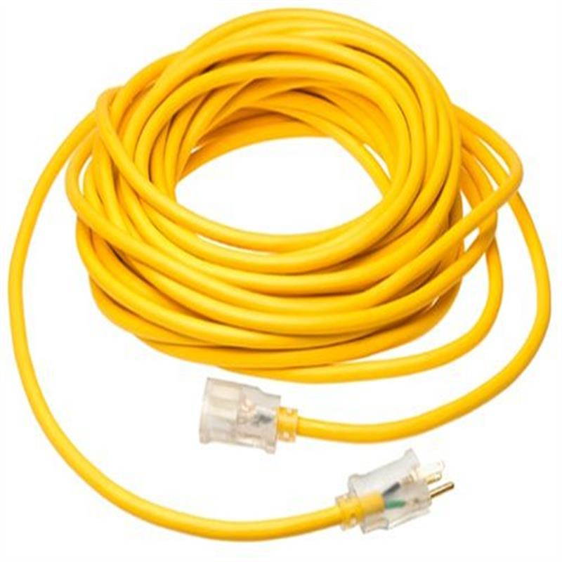 50' Yel Polar/Solar Plusext. Cord 12/3 Sjeow-