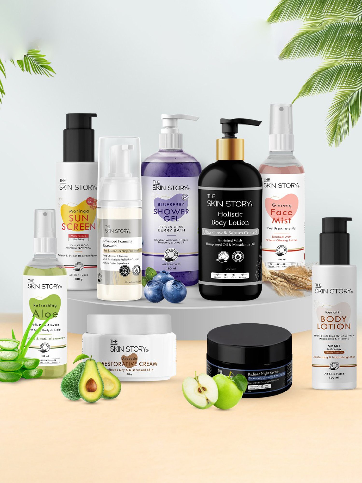 The Skin Story Green Apple Stem Cells 5 in 1 Radiant Serum - 40 ml