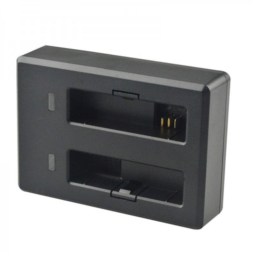 Chunzao 2x900mAh Backup Li-on Battery+Dual-slot Charger For SJCAM M20 WiFi Sport Camera