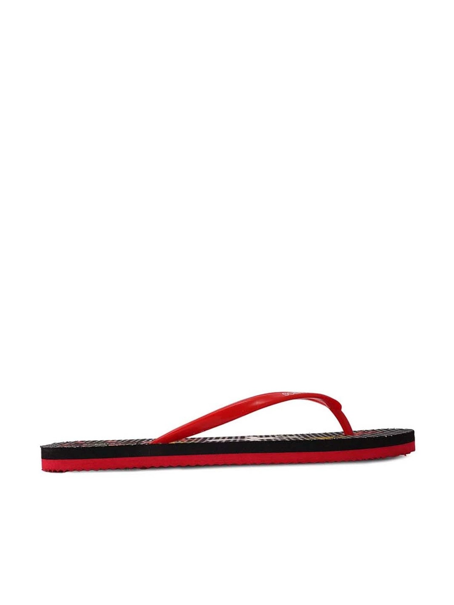 Scentra Women's Red Flip Flops