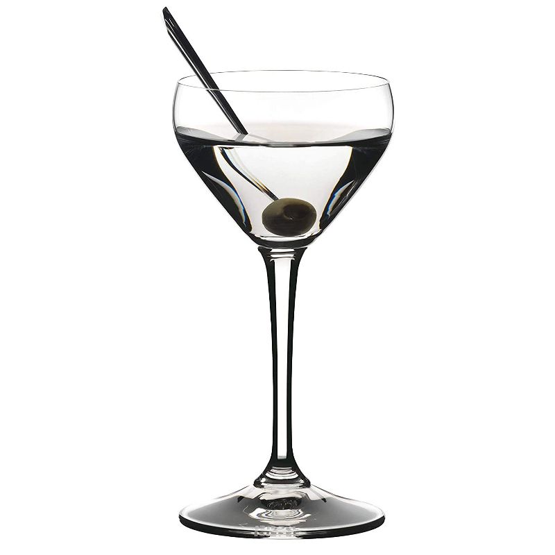 Riedel 6417/05 Drink Specific Glassware Nick & Nora Cocktail Glass Barware, 4 Ounces, Clear (2 Glasses)