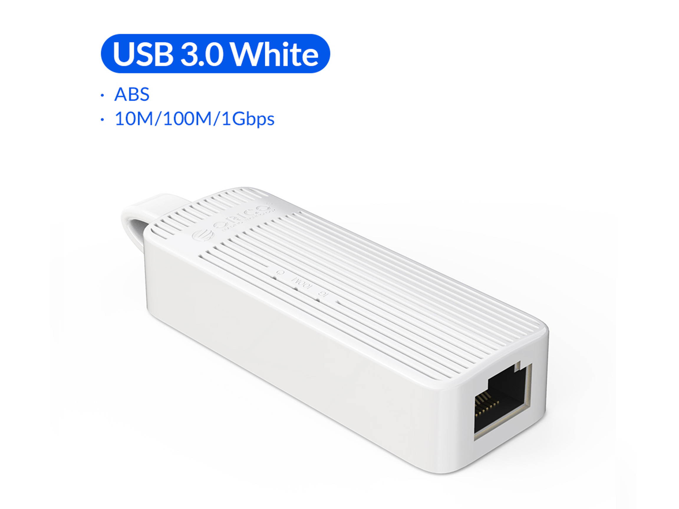 ORICO Mini USB2.0 Lan Adapter RJ45 Ethernet Network Card  Driver-Free For Windows XP, Vista, 7, 8, 8.1.10, Mac OS and Linux