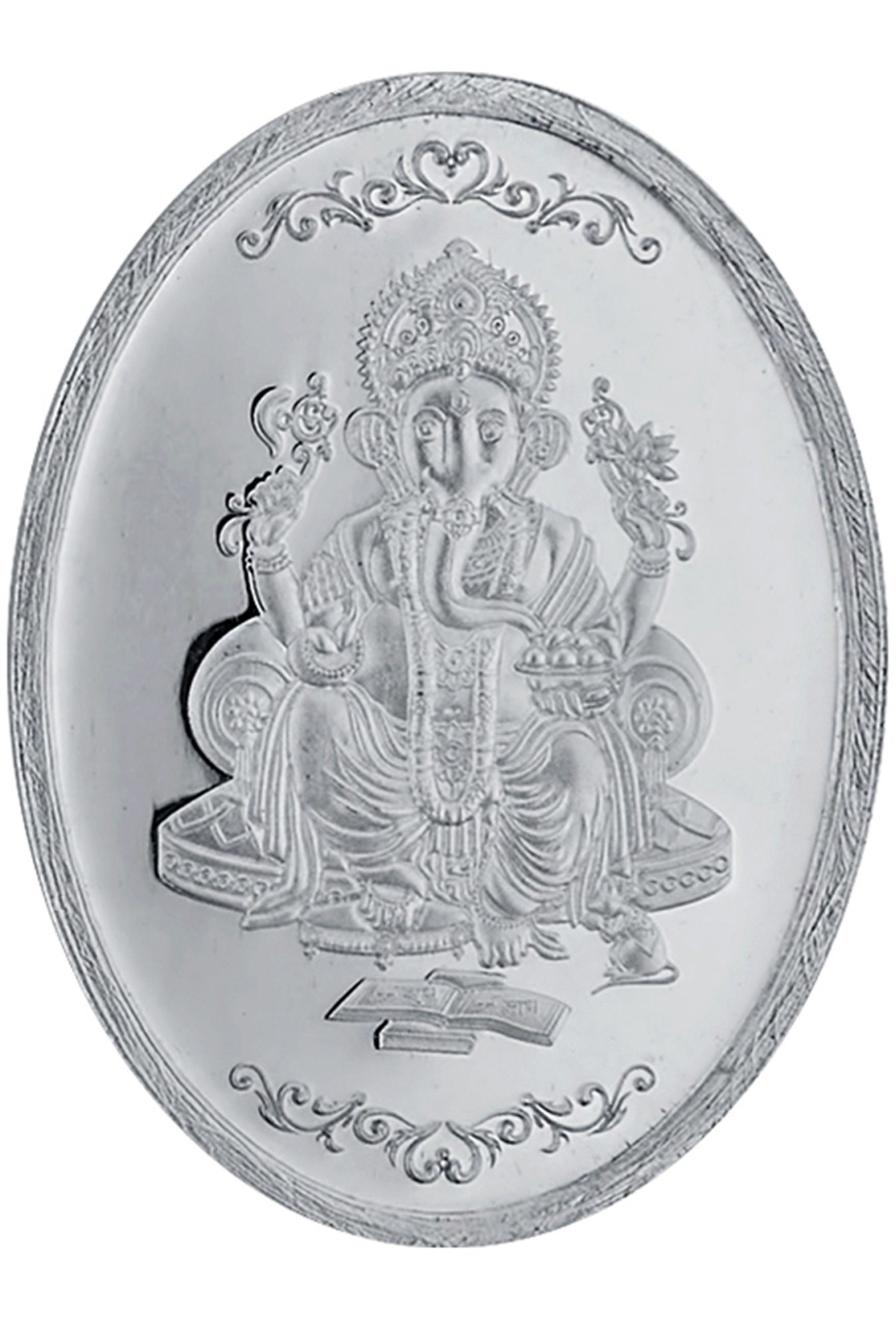Taraash Ganpati 999 10gm Silver Coin