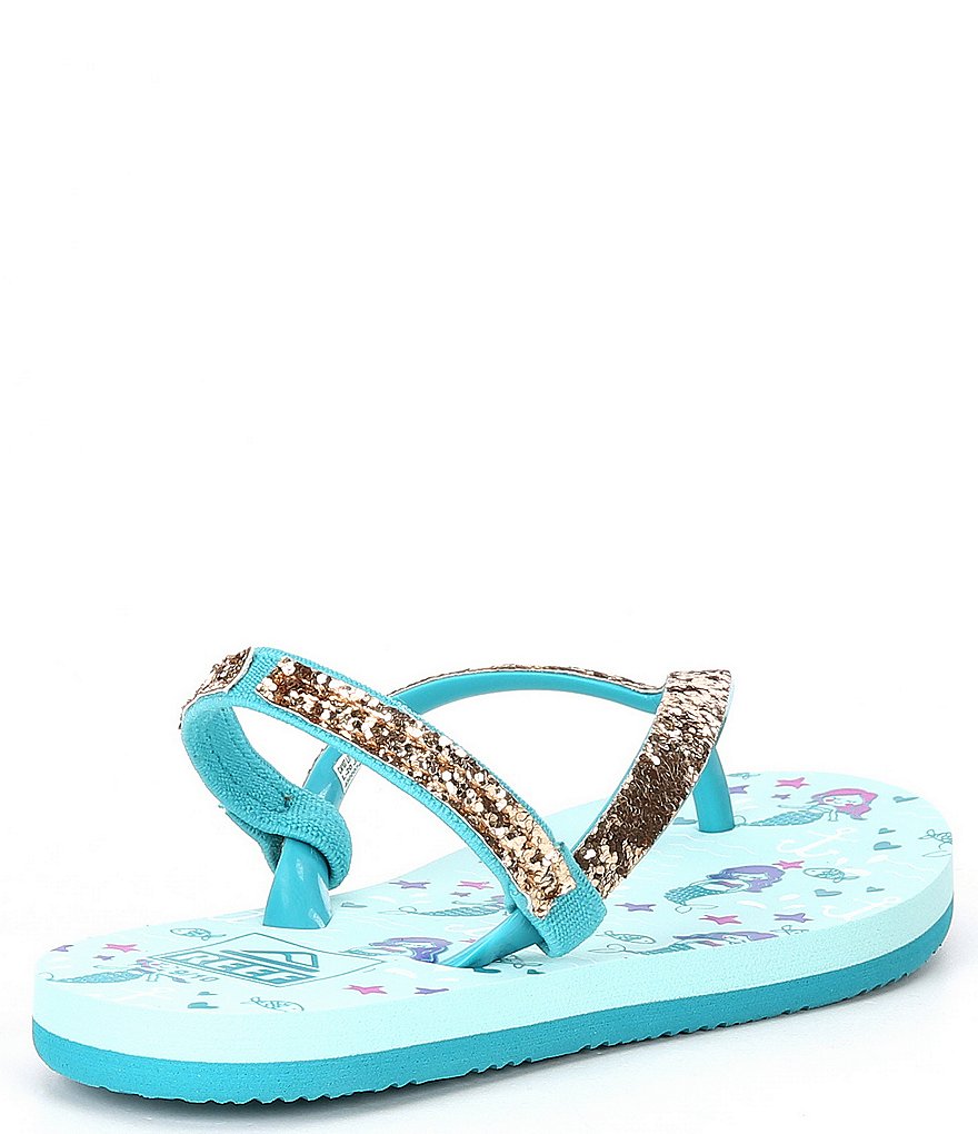 Reef Girls' Little Stargazer Flip Flops (Infant)