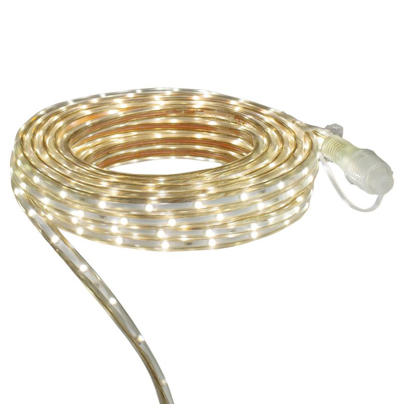 J. Hofert Co Commercial Grade Christmas Rope Light Set White Cord - Lime Green