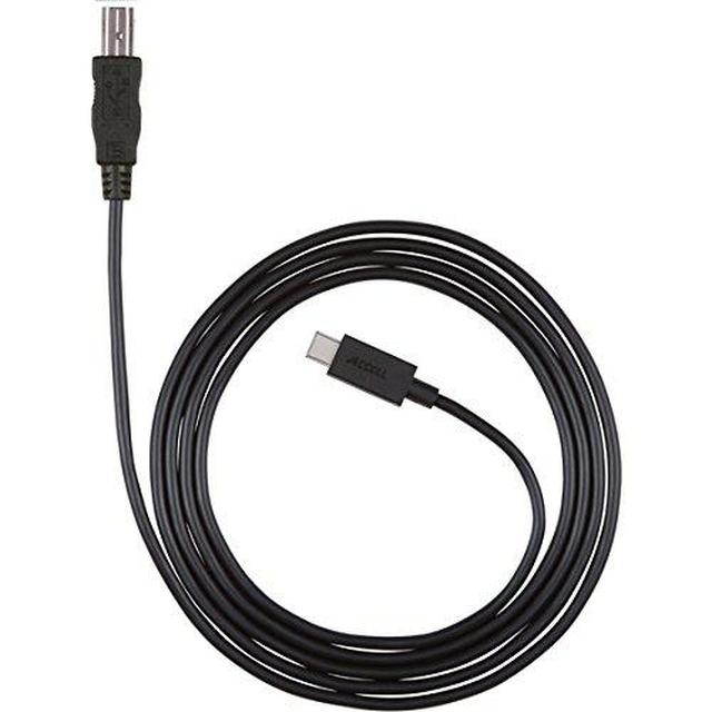 Accell USB-IF Certified USB-C to USB-B 2.0 Cable for Type-C Devices - 6 Feet (1.8 Meters), USB 2.0