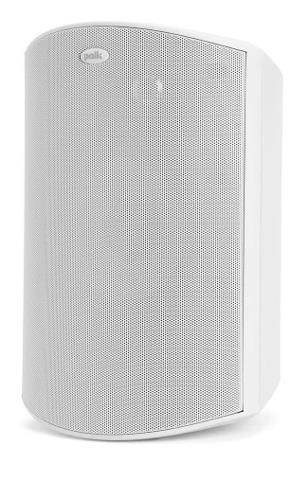 Polk Audio Atrium8 SDi High Performance All Weather Outdoor Loudspeaker with Dual Tweeters and PowerPort Bass Venting (White/Single)