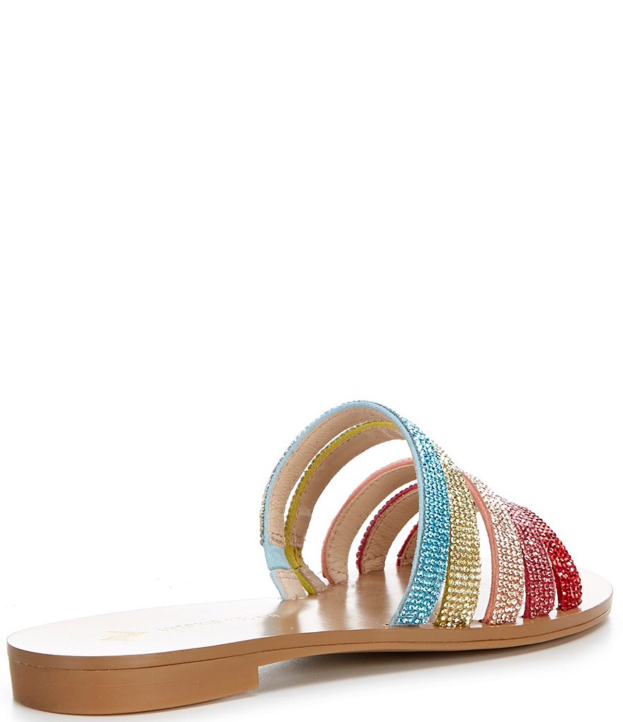 Antonio Melani Byrd Rainbow Embellished Sandals