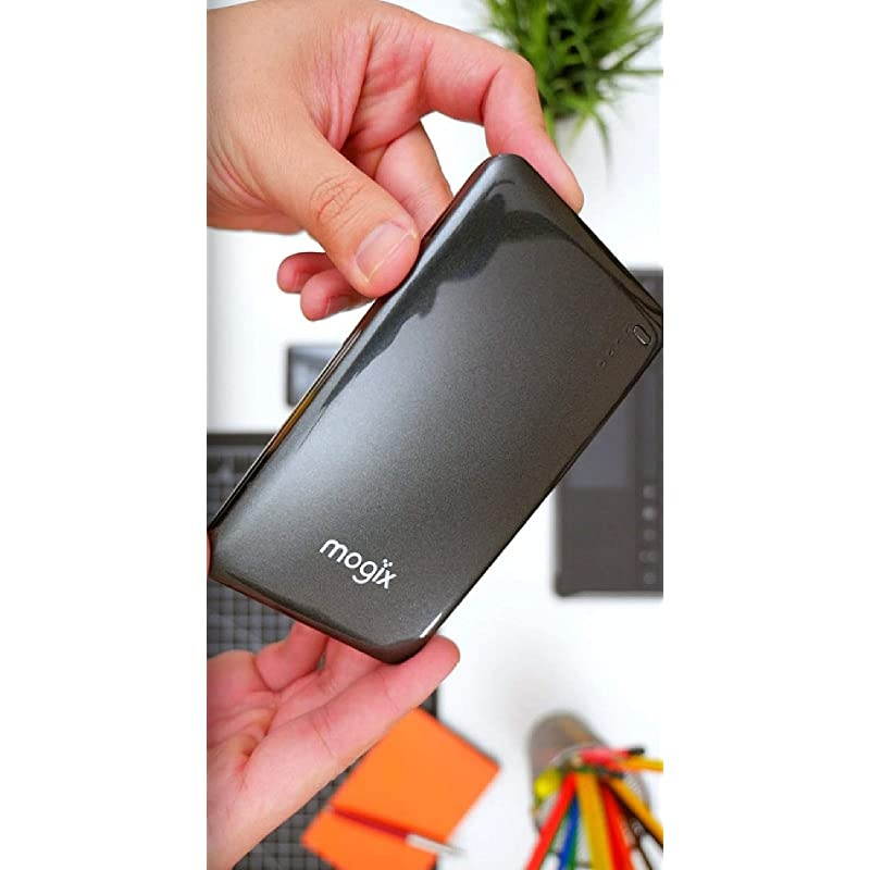 External Power Bank Charger with 2 Fast USB Ports Compact 10400mAh #Voted Best Travel Phone Accessories TSA Compliant Carry-on Compatible with iPhone, Samsung, Android, LG, Huawei, Sony, etc.