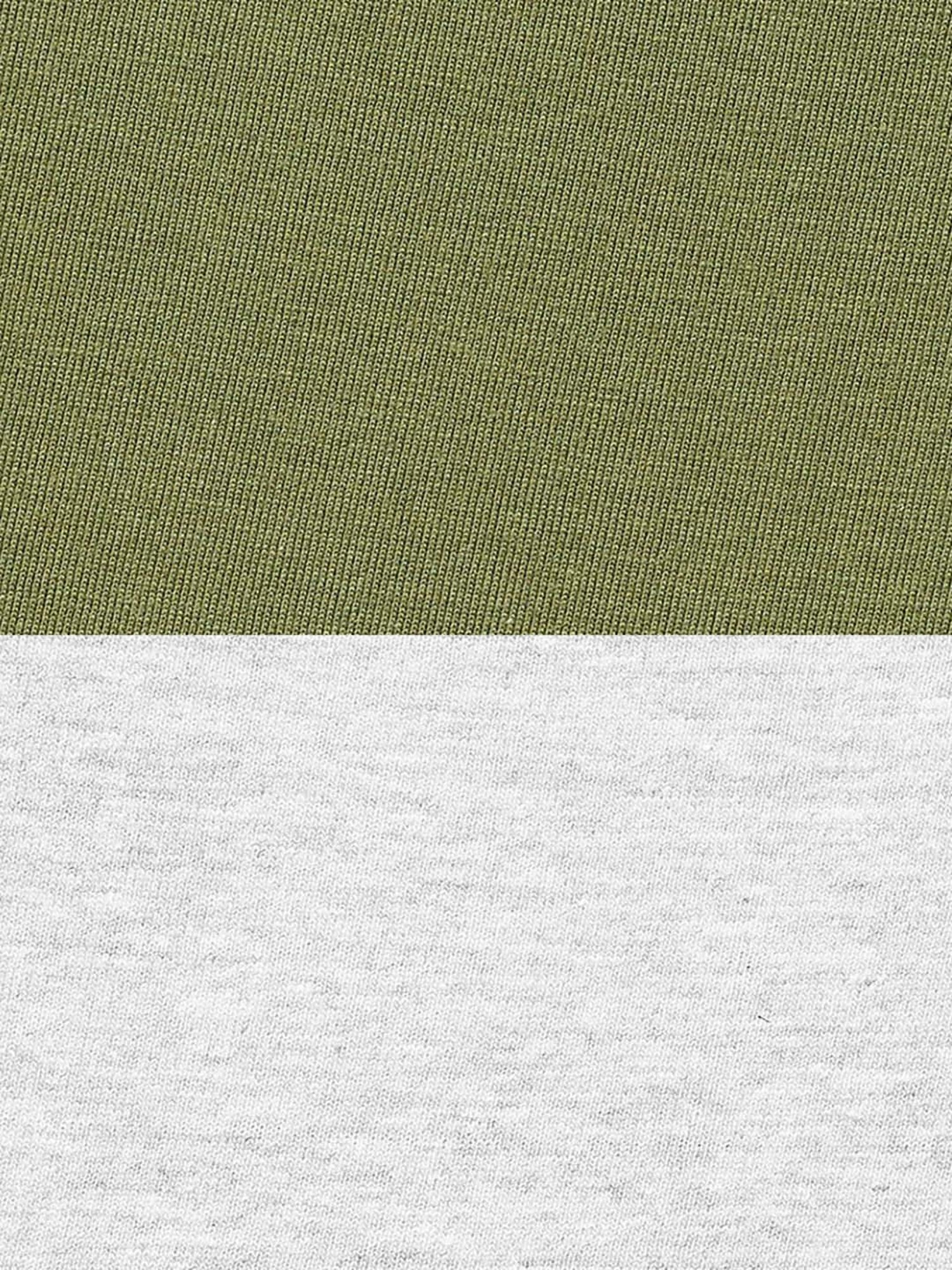 YU by Pantaloons Olive Green & Grey Cotton Camisoles - Pack Of 2