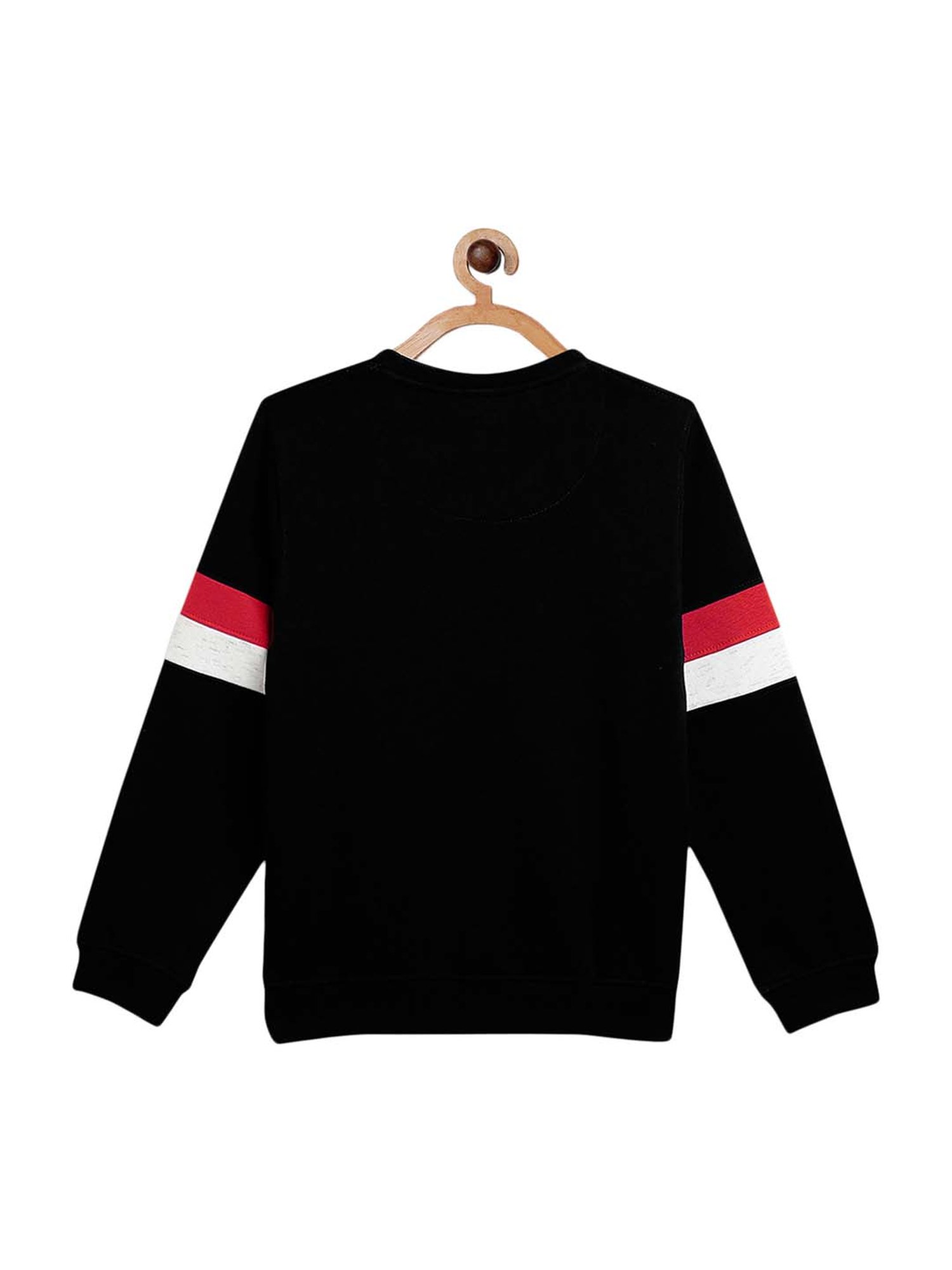 Octave Kids Navy Color Block Pattern Sweatshirt
