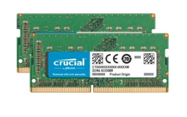 Crucial 16GB (2 x 8GB) 2400 MHz CL17 1.2v DDR4 Memory (CT2C8G4S24AM)