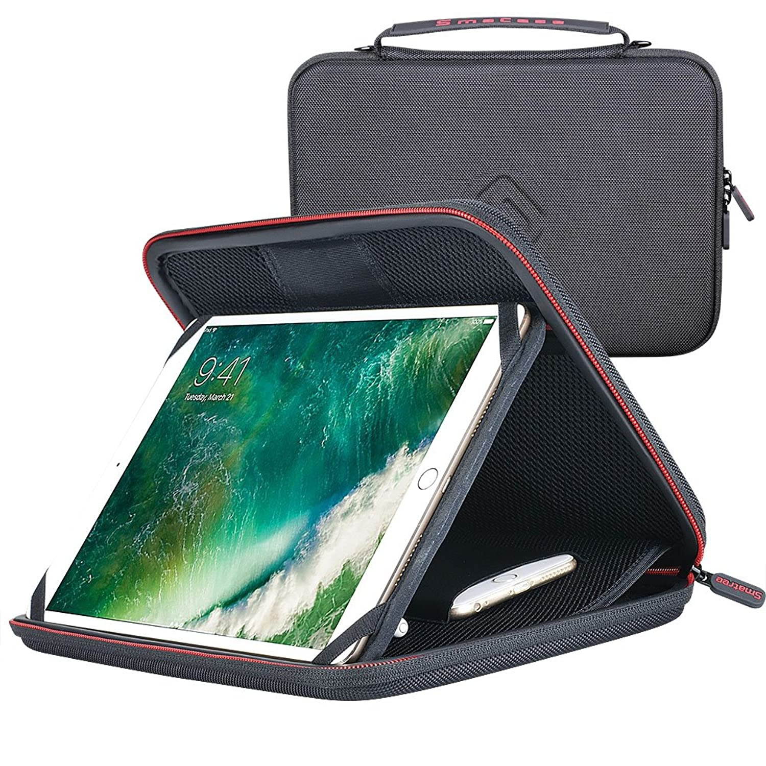Smatree Carry Case for iPad Pro 10.5 Inch with Pencil Holder, Protective Hard Briefcase for iPad Pro 10.5 Inch/Apple Pencil/iPhone