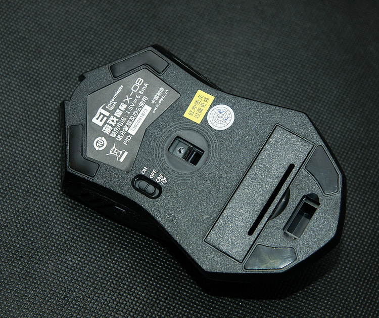 E-Blue 2.4GHz Cordless 8D 2000DPI ET Tech X-08 X4 6 Buttons USB Optical Wireless Gaming Mouse