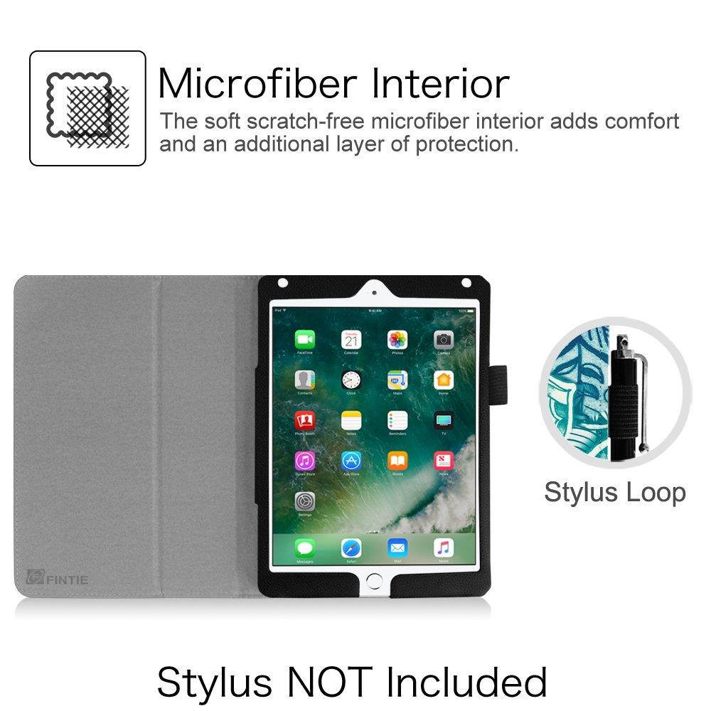 Fintie iPad 9.7 2018 / 2017, iPad Air 2, iPad Air Case - [Corner Protection] Premium Vegan Leather Folio Stand Cover, Auto Wake / Sleep for Apple iPad 6th / 5th Gen, iPad Air 1 / 2, Emerald Illusions