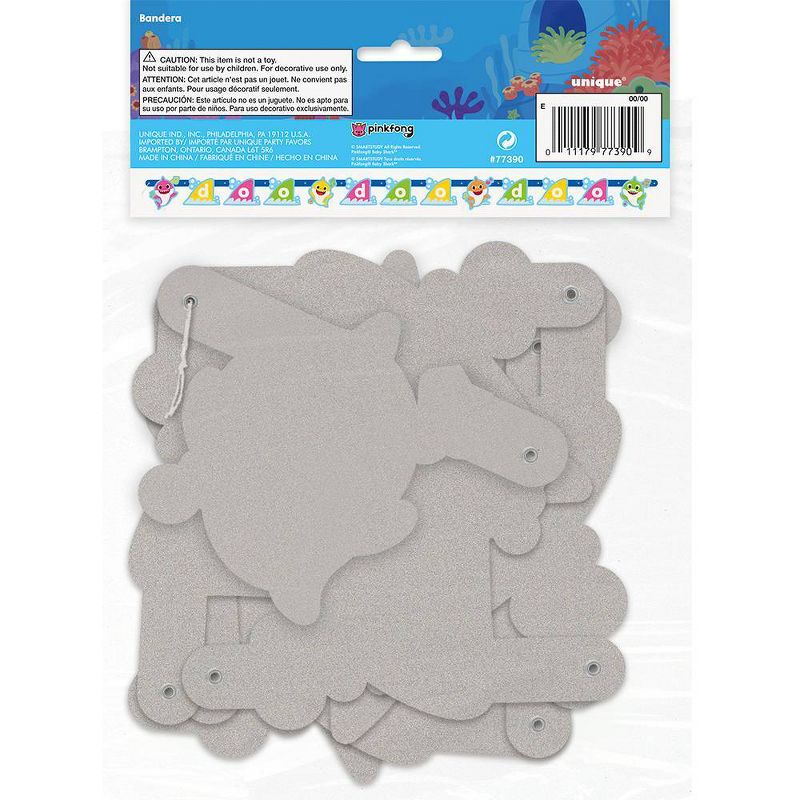 Baby Shark Jointed Banner Party Decoration and Accessory