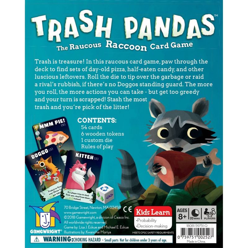 Trash Pandas Card Game