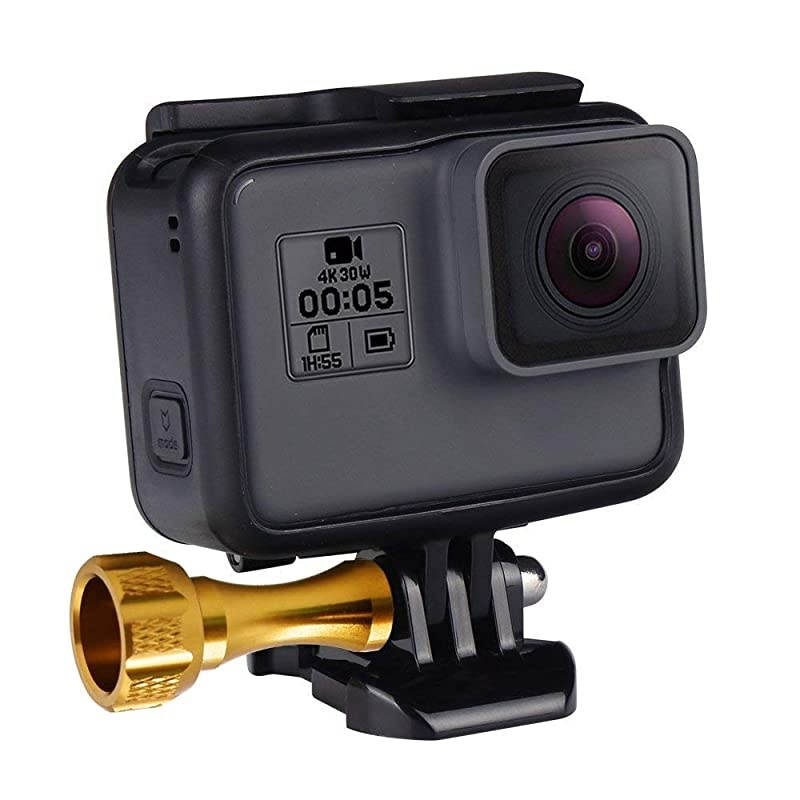 3 Pcs Aluminum Alloy Thumbscrews for GoPro Hero 2018 GoPro Fusion GoPro Hero 87654321 and DJI Osmo Action 8 Colors Very Durable Standard Camera Mounts Screws Yellow