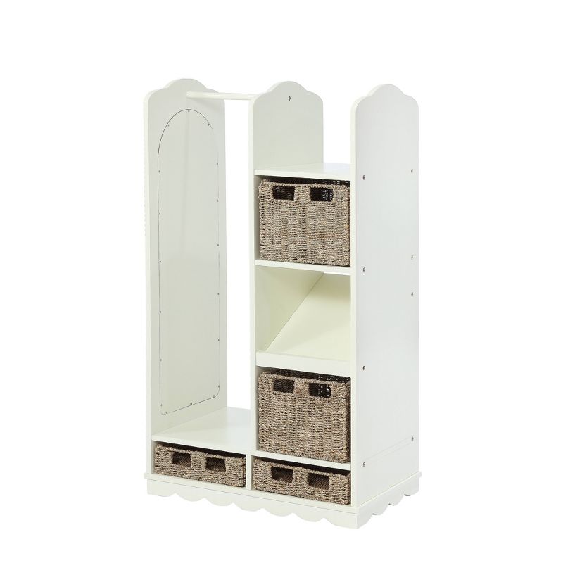 Grace Dress Up Wardrobe Vanilla - Powell Company