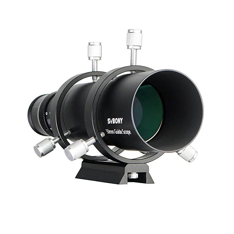 SV106 Guide Scope with Helical Focuser Finder and Guide Scope MultiUse for Astronomical Telescope 50mm