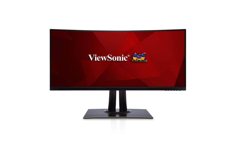 ViewSonic VP3481 34" WQHD Curved Monitor - 3440 x 1440 WQHD+ Display - 100 Hz Refresh Rate - HDR10 Content Support - AMD FreeSync Technology