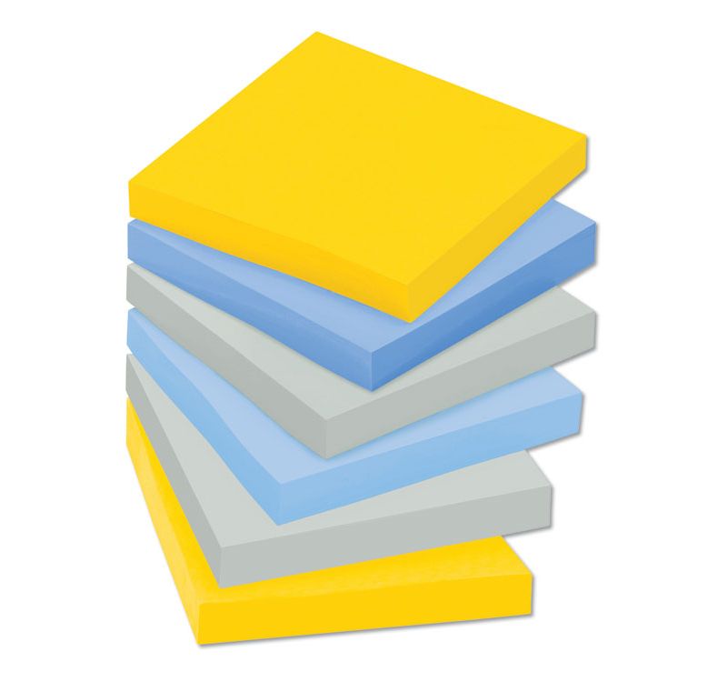 Skilcraft Standard Adhesive Notes 1.5" x 2" Yellow 100 Sheets/Pad 773036