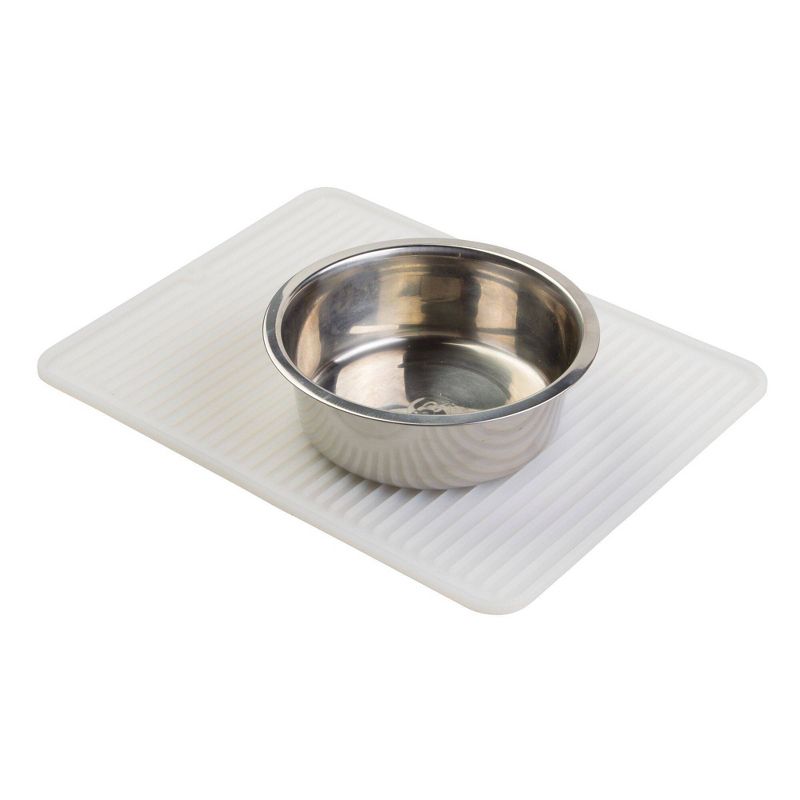 iDESIGN Lineo Large Drying Mat Clear