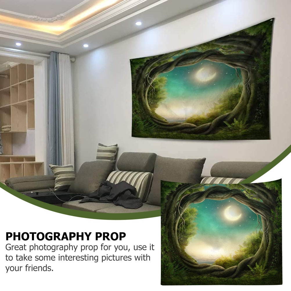 Forest Pattern Tapestry Wall Tapestry Decorative Tapestry Wall Hanging Cloth