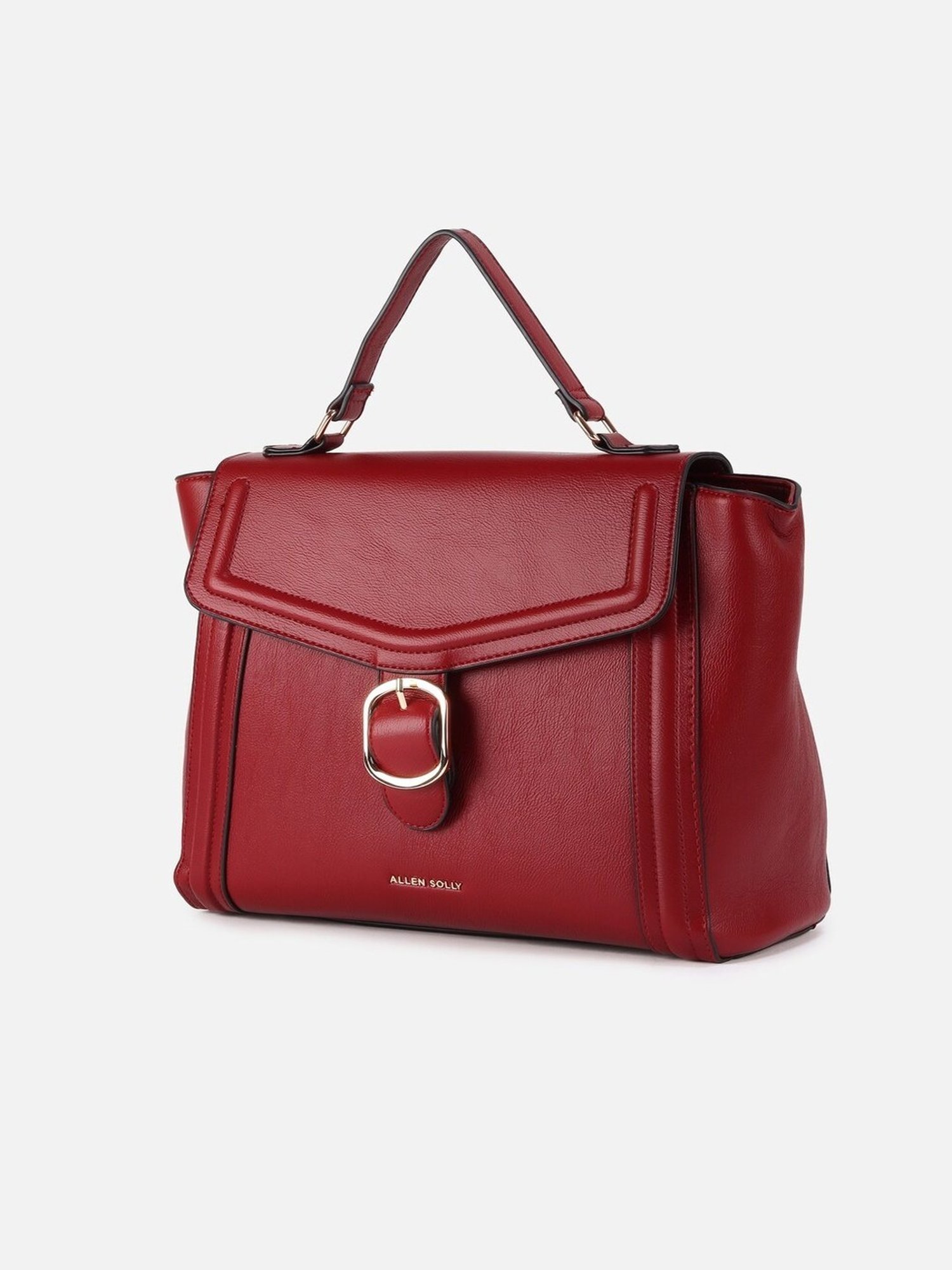 Favore Tan Solid Medium Satchels