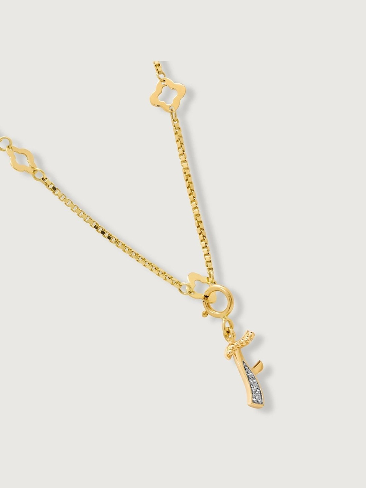 Mia Sutra DIY with Alphabet Charms- F