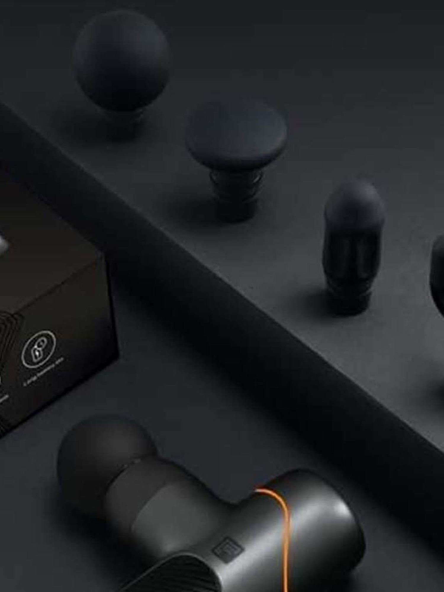 Flexnest Premium German-Designed Ultra Massage Gun with 4 Silicone Coated Heads