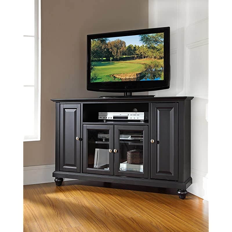 Cambridge 48-inch Corner TV Stand - Black