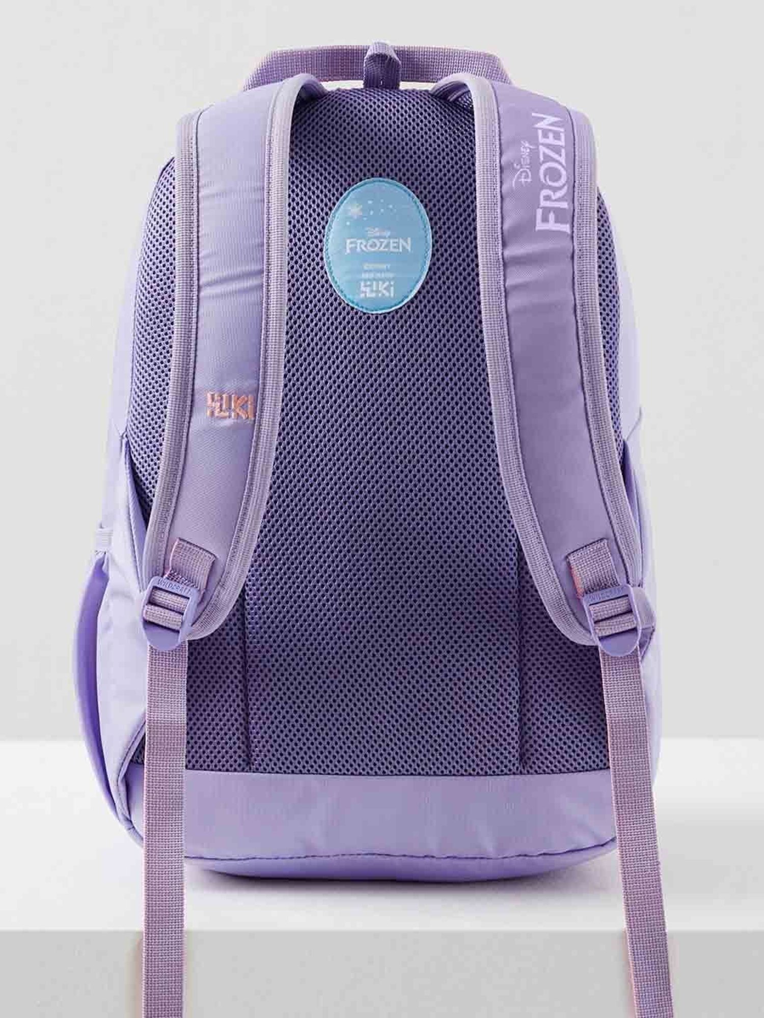 Wiki Back to School 1 Purple Polyester Printed Backpack - 22 Ltrs