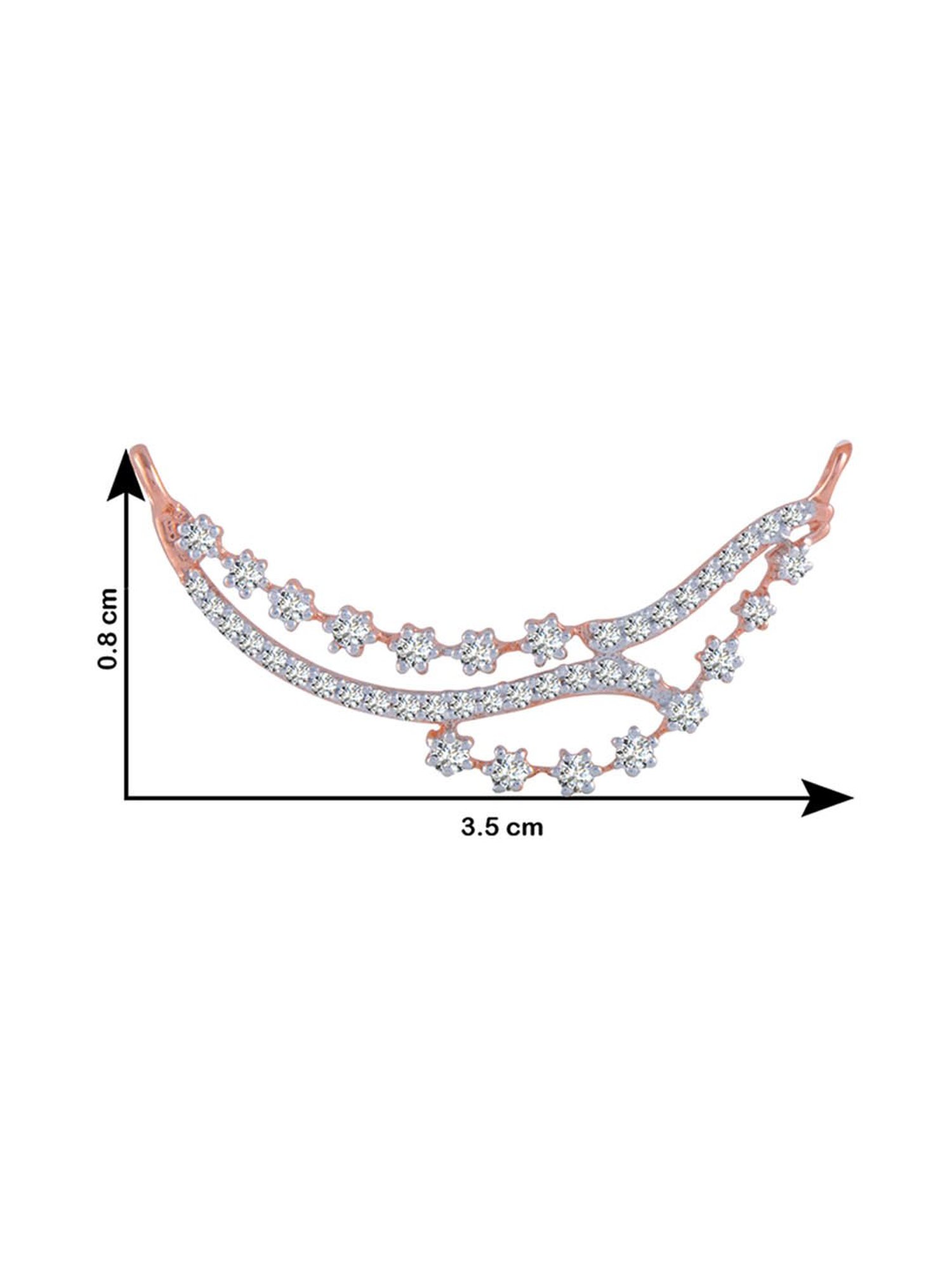 Joyalukkas 18k Gold & Diamond Pendant with Chain