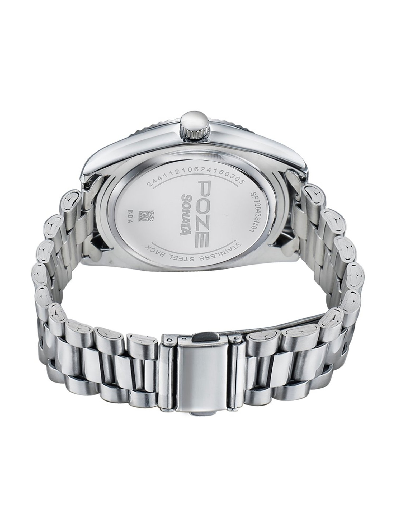 Sonata Poze 3.0 SP70043SM01W Analog Watch for Men