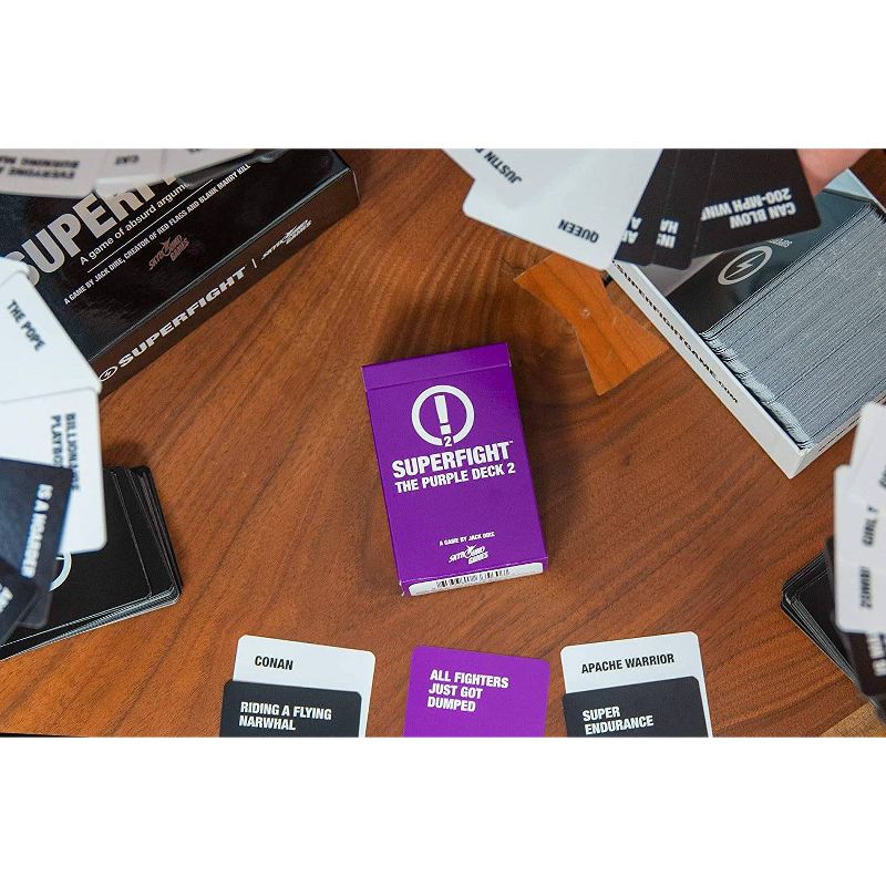 Superfight Card Game Purple Deck 2
